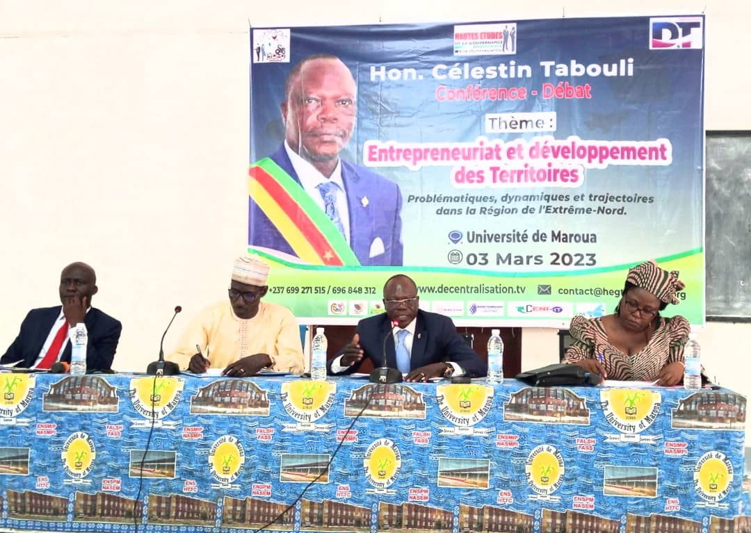 Hon. TABOULI FAIT UN CARTON A MAROUA